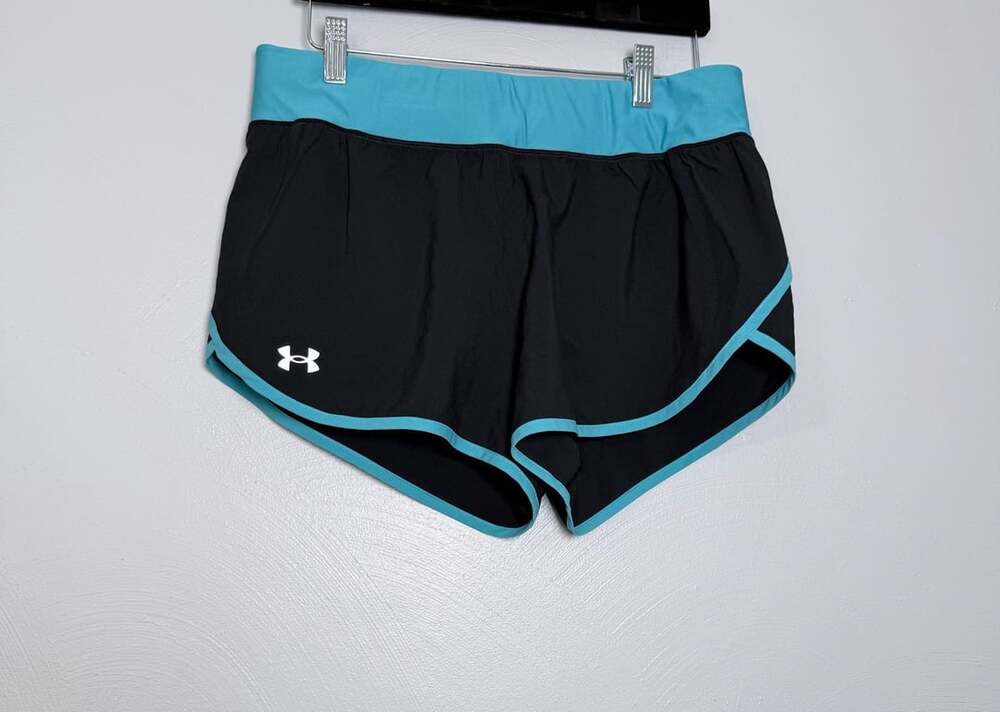 Under Armour Speedpocket Running Shorts Size L Black